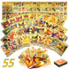55-Piece Gold Foil Pokémon Card Set – VMAX, GX, GMAX & More (No Duplicates)